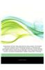 Articles on European Patent Organisation, Including: Software Patents Under the European Patent Convention, European Patent Office, European Patent Co