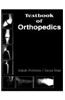 Textbook of Orthopedics -