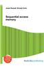 Sequential Access Memory