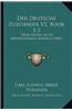 Der Deutsche Zuschauer V2, Book 1-3: Oder Archiv Aller Merkwurdigen Vorfalle (1803)