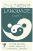 Children's Language: Volume 11: Interactional Contributions to Language Development
