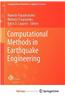 Computational Methods in Earthquake Engineering