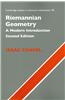 Riemannian Geometry