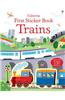 First Sticker Book Trains