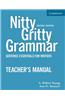 Nitty Gritty Grammar Teacher's Manual