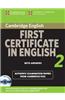 Cambridge First Certificate in English 2 with Answers: Official Examination Papers from University of Cambridge ESOL Examinations [With 2 Audio CDs]