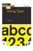 Basics Typography 02: Using Type