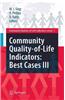 Community Quality-Of-Life Indicators: Best Cases III