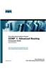 Ccnp 1 : Advanced Routing Companion Guide, 2E (Cisco Networking Academy Program)