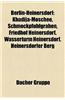 Berlin-Heinersdorf: Khadija-Moschee, Schmckpfuhlgraben, Friedhof Heinersdorf, Wasserturm Heinersdorf, Heinersdorfer Berg