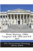 House Hearing, 108th Congress: H.R. 2828 and H.R. 2641