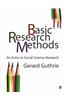 Basic Research Methods: An Entry to Social Science Research