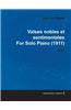 Valses Nobles Et Sentimentales by Maurice Ravel for Solo Piano (1911) M.61