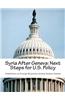 Syria After Geneva: Next Steps for U.S. Policy