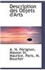Description Des Objets D'Arts