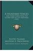 A Hundred Voices: And Other Poems from the Second Part of Life Immovable (1921)