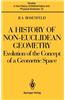 A History of Non-Euclidean Geometry: Evolution of the Concept of a Geometric Space