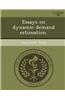 Essays on Dynamic Demand Estimation.