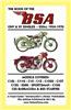 BOOK OF THE BSA OHV & SV SINGLES - 250cc 1954-1970