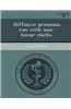 Diffusive Processes Run with Non-Linear Clocks.