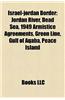 Israel-Jordan Border: Israel-Jordan Border Crossings, Jordan River, Dead Sea, Eilat, 1949 Armistice Agreements, Green Line