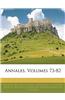 Annales, Volumes 73-82