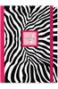 Zebra Monogram Journal