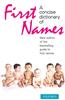 Concise Dictionary of First Names