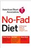 American Heart Association No-Fad Diet: A Personal Plan for Healthy Weight Loss