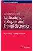 Applications of Organic and Printed Electronics: A Technology-Enabled Revolution