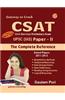 CSAT Civil Services Preliminary Exam UPSC IAS: The Complete Reference Solved Papers 2011 - 2012, Free Mock Test (Paper - 2)