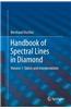 Handbook of Spectral Lines in Diamond: Volume 1: Tables and Interpretations