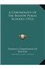 A Chronology of the Boston Public Schools (1912)