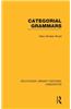 Categorial Grammars (Rle Linguistics B: Grammar)