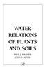 Water Relations of Plants and Soils