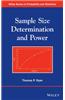 Sample Size Determination and Power