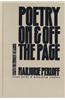 Poetry on and off the Page