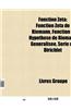 Fonction Zeta: Fonction Zeta de Riemann, Fonction L, Hypothese de Riemann Generalisee, Serie de Dirichlet