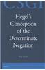 Hegel's Conception of the Determinate Negation