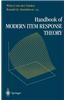 Handbook of Modern Item Response Theory