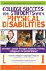 College Success for Students with Physical Disabilities: Strategies and Tips to Make the Most of Your College Experience