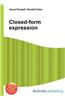Closed-Form Expression