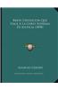 Breve Exposicion Que Hace a la Corte Suprema de Justicia (1898)