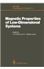 Magnetic Properties of Low-Dimensional Systems
