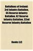 Battalions of Ireland: 3rd Infantry Battalion, 65 Reserve Infantry Battalion, 62 Reserve Infantry Battalion, 32nd Reserve Infantry Battalion