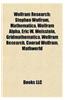 Wolfram Research: Stephen Wolfram, Mathematica, Wolfram Alpha, Eric W. Weisstein, Gridmathematica, Wolfram Research, Conrad Wolfram, Mat