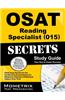 OSAT Reading Specialist (015) Secrets: CEOE Exam Review for the Certification Examinations for Oklahoma Educators/Oklahoma Subject Area Tests