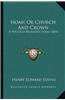 Noah or Church and Crown: A Politico-Religious Poem (1844)