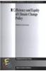 Efficiency and Equity of Climate Change Policy