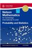 Nelson Probability and Statistics 1 for Cambridge International A Level